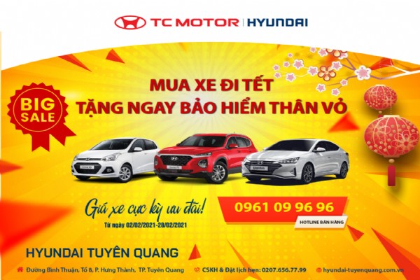 MUA XE ĐI TẾT TẶNG NGAY BẢO HIỂM THÂN VỎ