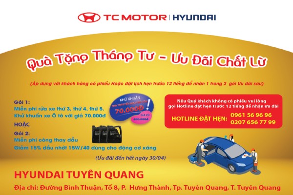 KHUYẾN MẠI DỊCH VỤ