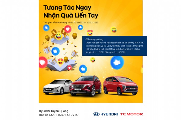 TƯƠNG TÁC NGAY - NHẬN QUÀ LIỀN TAY