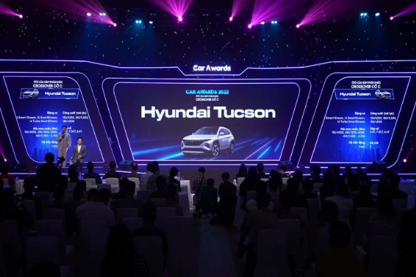 HYUNDAI TUCSON NHẬN GIẢI THƯỞNG Ô TÔ CỦA NĂM TRONG PHÂN KHÚC CROSSOVER CỠ C