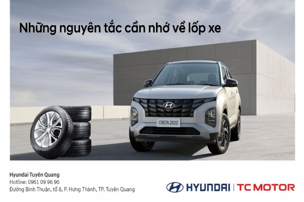 NHỮNG NGUYÊN TẮC CẦN NHỚ VỀ LỐP XE