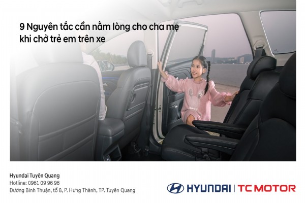 9 NGUYÊN TẮC CẦN NẰM LÒNG CHO CHA MẸ KHI CHỞ TRẺ EM TRÊN XE