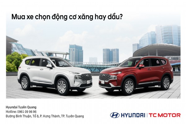 MUA XE CHỌN ĐỘNG CƠ XĂNG HAY DẦU?