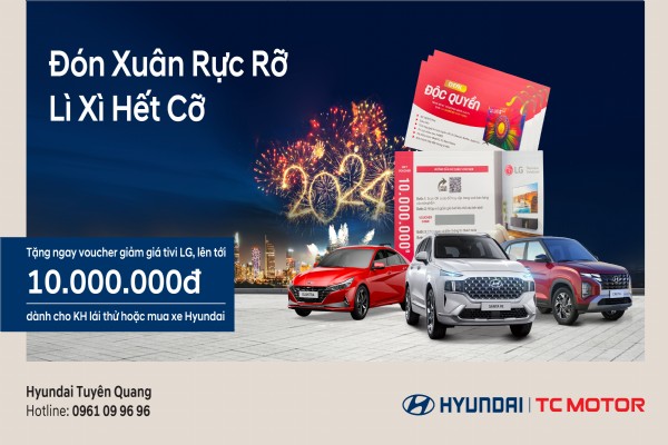 ĐÓN XUÂN RỰC RỠ - LÌ XÌ HẾT CỠ