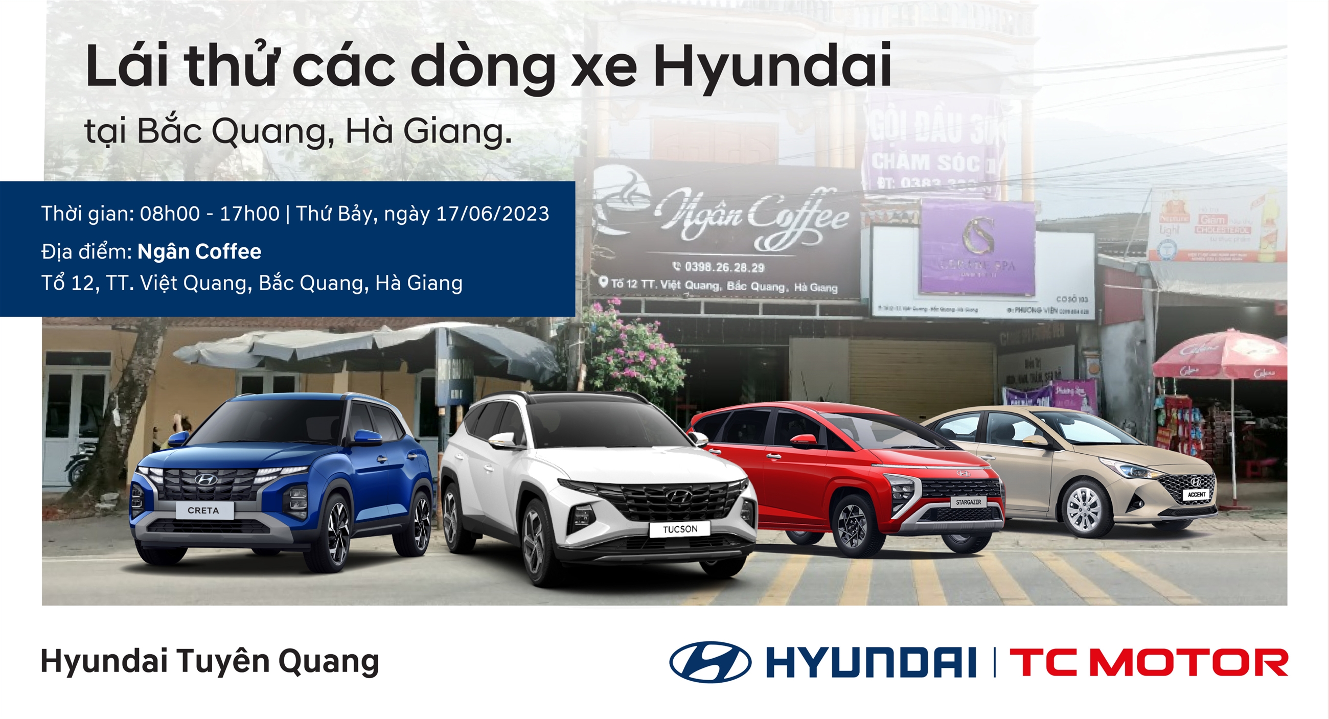 Lái thử các dòng xe Hyundai