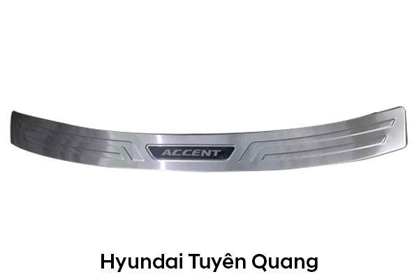 Chống trầy ngoài inox cho xe Accent