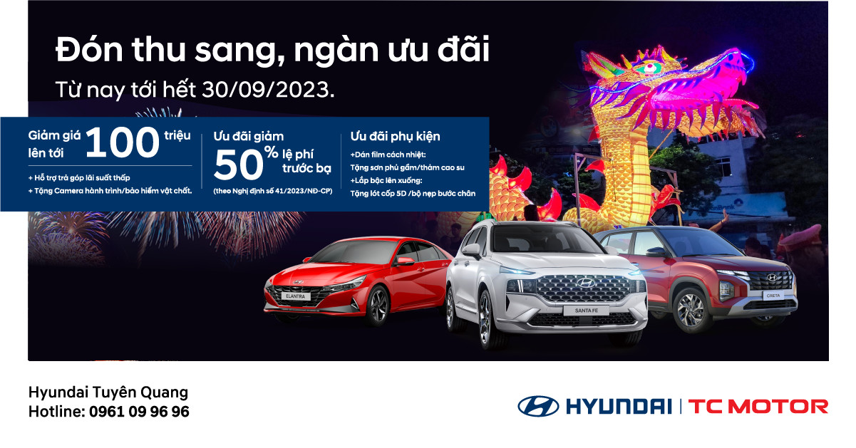 Đón thu sang, ngàn ưu đãi